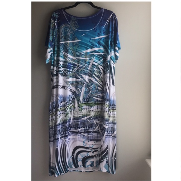 ☀️Avenue / Paisley Sublimation Dress - 22/24 (EUC) - Picture 5 of 5